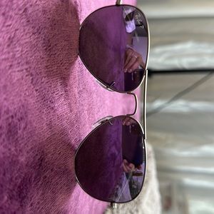 Ray Ban Aviator Lilac Mirror
